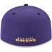 New Era Baltimore Ravens 2Tone 59FIFTY Fitted Hat - Purple 1019802